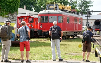Besuch im Eisenbahnmuseum Nördlingen